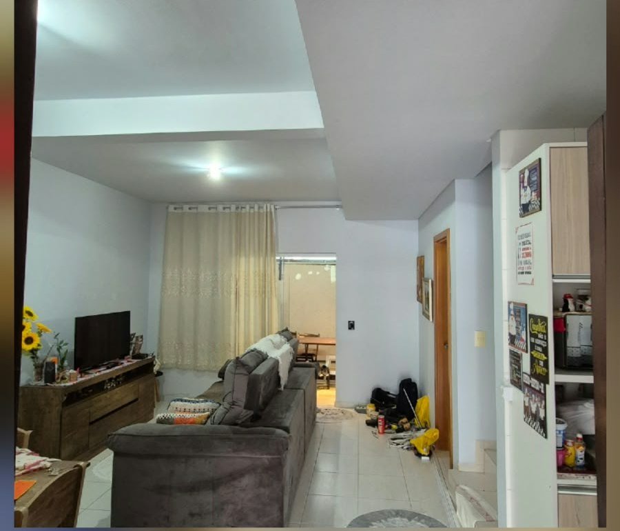 Ambiente residencial após o projeto de iluminação